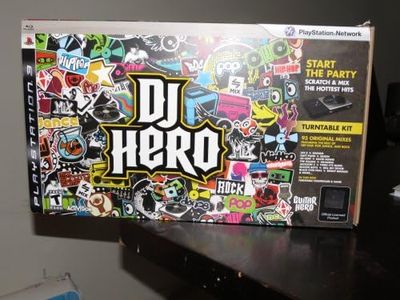 PS3 DJ Hero Bundle with Turntable