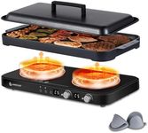 AMZCHEF Double Induction Cooktop wi