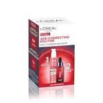 L'Oreal Paris Revitalift Age-Correcting Skincare Kit, Face Wash & Moisturizer formulated with Tri-Peptides, Vitamin C, Hyaluronic Acid & Glycolic Acid for Reduced Look of Wrinkles, Firmness and Evenness, For All Skin Tones
