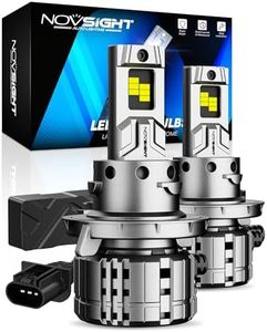 NOVSIGHT H13 Bulbs 88000LM, H13/9008 Fog Bulbs, 900% Ultra Bright H13 Fog Bulb, Pack of 2