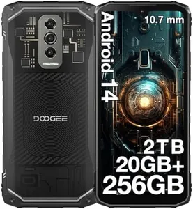 DOOGEE Blade 10 Ultra (2025) Rugged Smartphone, 20GB RAM+256GB ROM Rugged Phone Unlocked Android 14,6.56''90Hz Display,50MP Camera, IP68/IP69K Waterproof Phones, Face ID/NFC/GPS/OTG