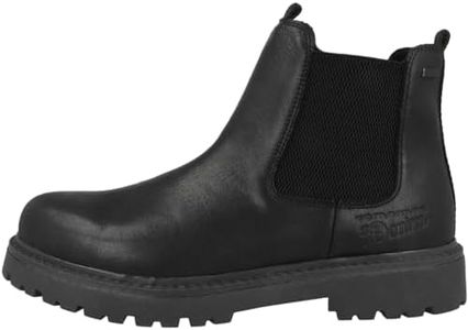 TOM TAILOR Men's 4285704 Ankle Boots, black, 11 AU