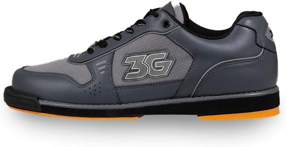 3G Racer Grey Mesh Right Handed Bowling Shoes (Grey Mesh, US Footwear Size System, Adult, Men, Numeric, Medium, 10)
