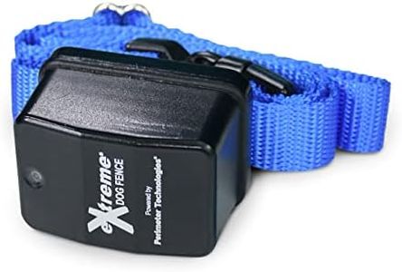 Extreme Dog Fence Stubborn Dog Fence Dog Collar with Large and Medium Set of Contacts for Dogs That Need Stronger Correction Levels Than Standard E-Collar