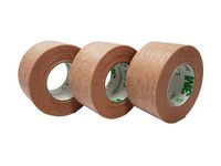 3M Tan Micropore Surgical Tape Hypoallergenic 2.5cm x 10m (Pack of 3)