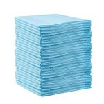 Baby Underpads 50 Pack(18×24 inch), Disposable Changing Pad, Reusable Portable Diaper Changing Mat, Leak-Proof Breathable Underpads Mattress Play Pad Sheet Protector.