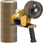BLOSTM Tape Gun & Brown Packing Tap