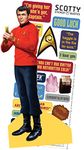 Star Trek Scotty Quotable Notable - Greeting Card and Sticker Sheet - Envelope Included