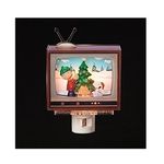 Peanuts TV Christmas Tree Decorating Night Light 5 Inch