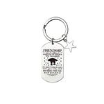 Friendship Keychain Friend Keyring Gift Appreciation Gifts Birthday Christmas Gift Friend Keychain For Women Men Girls Boys, Friendship, Medium