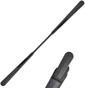 WONITAGO Kayak Paddle Lightweight Full Carbon Fiber Greenland Paddle with Paddle Bag, 2-Piece, 220CM/86 Inches