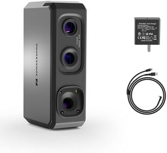 3DMakerpro 3D Scanner Seal Lite, Small-Format 3D Scanners for Printing, Blue Led Light Source, Up to 0.02mm Accuracy, Mono Texture Scanning