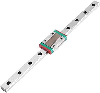 Linear Sliding Guideway, Metal Mini Linear Rail Portable Miniature Accurate Linear Sliding Rail Block for Most Automatic Equipment, H-Type Accuracy Level (250mm)