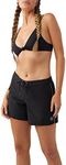 O'Neill Women's Standard Saltwater Solid Stretch 5" Boardshorts, Black | Saltwater Solids Whitecap 5, 15