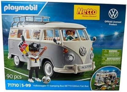 PLAYMOBIL Camping Fan Bus T1 Limited Edition per calcio EM 2024 in Germania