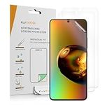 kwmobile Screen Protectors Compatible with Xiaomi Poco X6 Pro 5G Screen Protector - 3x Ultra-Clear Transparent Phone Films