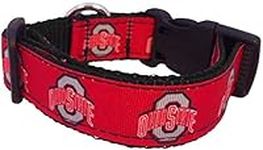 Collegiate Dog Collar (Large, Ohio 