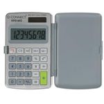 Q-Connect 8-Digit Pocket Calculator Extra Large Display 99 x 58 x 6 mm KF01602