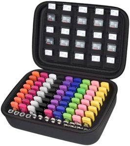 Comecase USB Flash Drive Case, Holds 85 USB Drives and 25 SD Cards
