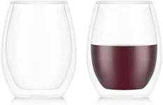 Bodum SKÅL Double Wall Merlot Glass 2 pc. Set