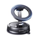 UGREEN Car Phone Holder for Magsafe, [80+LBS Strongest Suction & 2500gf Strongest Magnetic] Magnetic Phone Holder with Suction Cup，360° Rotatable Magsafe Car Mount for iPhone 17 16 15 14 13 12 Series