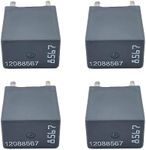 4 Pack GM Relay 12088567 GMC Multip