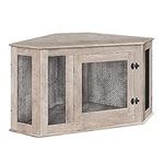 MAHANCRIS Corner Dog Crate Furnitur