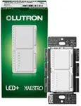 Lutron Maestro LED+ Dual Dimmer and