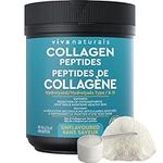 Viva Naturals Collagen Powder For Women & Men - 16 Oz Collagen Supplement For Hair, Skin and Joints Health Support - Gluten Free, Non GMO Certified Type I & III Hydrolyzed Collagen Peptides Powder