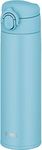 Thermos Water Bottle, Vacuum Insulated Mobile Mug, 16.9 fl oz (500 ml), Light Blue, Dishwasher Safe, One-Touch Open, Stainless Steel, Bottle Hot and Cold Retention JOK-500 LB