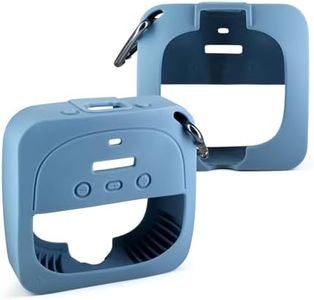 Silicone Case for Bose,Silicone Travel Carrying Case Protective Cover Sleeve for Bose SoundLink Micro Portable Speaker (Blue)