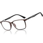 ZENOTTIC Blue Light Blocking Glasses, Reading Glasses for Men Square Frame Anti-Glare Sport Computer Glasses