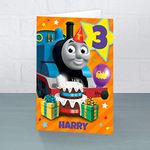 Thomas & Friends Official Personalised Any Age & Name Birthday Card