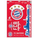 Bayern Munich FC | Set of 4 Licensed Decals | The Poster Alternative