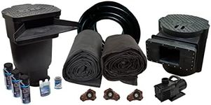 HALF OFF PONDS Savio Signature 6100 Complete Water Garden and Pond Kit with 20 Foot x 30 Foot EPDM Liner - XLS6