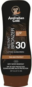 Australian Gold SPF30 Lotion with Instant Bronzer, 237 Milliliter