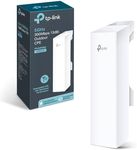 TP-Link 5GHz N300 Long Range Outdoor CPE for PtP and PtMP Transmission | Point to Point Wireless Bridge | 13dBi, 15km+ | Passive PoE Powered w/Free PoE Injector | Pharos Control (CPE510) White