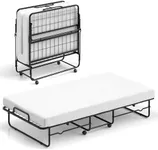 Giantex Twin Folding Bed with Mattr
