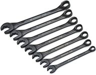 Crescent CX6RWM7 7 Piece x6 Combination Wrench Set with Ratcheting Open-End and Static Box-End, Metric, 8-17mm