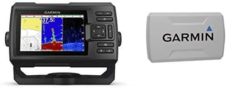 Garmin STRIKER Plus 5cv with CV20-TM Transducer and Protective Cover, 5 inches 010-01872-00