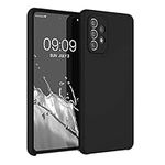 kwmobile Case Compatible with Samsung Galaxy A72 Case - TPU Silicone Phone Cover with Soft Finish - Black