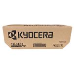 Kyocera 1T02T90US0 Model TK-3162 Black Toner Cartridge for ECOSYS P3045dn; Genuine Kyocera; Up to 12,500 Pages