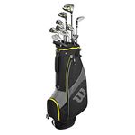 Wilson Golf Profile Sgi Men's Complete Golf Set - Right Hand Teen, Grey