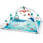 Tiny Love Treasure The Ocean 2-in-1 Musical Mobile Gymini, Play Mat with Lights, Play Mat, Baby Activity Mat, 0m+