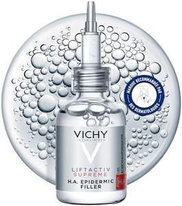 Vichy, Liftactiv H.A., Sérum Anti-Rides Epidermic Filler, Comble & Repulpe, Enrichi en Acide Hyaluronique, Pour Peaux Sensibles, 30 ml