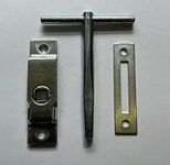 T Key Budget Lock Striker Plate Combo (solid 1 piece T Key, no weak welds). Locking applications such as Horseboxes Bus Coach Trailers Boat Gas Loft Access Panels etc