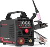 YESWELDER 125Amp Mini Stick Welder Large LED Display with Lift TIG Torch, IGBT ARC Welding Machine, 110V Hot Start Portable MMA Welder Machine, Arc force
