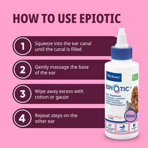 Epiotic Ear Cleaner for Dogs and Cats – Gentle Cleansing Solution
