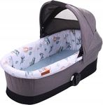 Carrycot cover Double-sided Liner Pushchair Pram Dreamy Flight/Sage