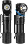 WUBEN L1 LED Torches Super Bright 2000 Lumens, Rechargeable Tactical Flashlight Powerful Torch Battery Powered, Multifunctional IP68 Waterproof Powerful Handheld Flash Light for Camping Outdoor(519A)